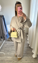 ENSEMBLE CACHE CŒUR BEIGE NORA